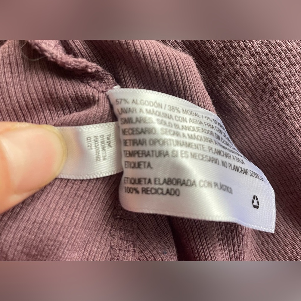 A New Day Woman Purple Soft Pockets Mid Dress Size Large - Picture 9 of 10
